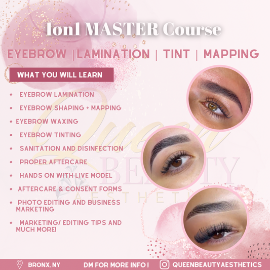 1 on 1 Master Eyebrow Course