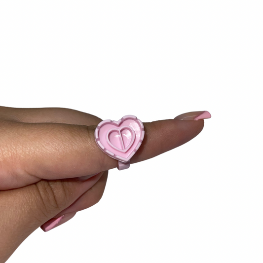 Heart Shaped Glue Rings